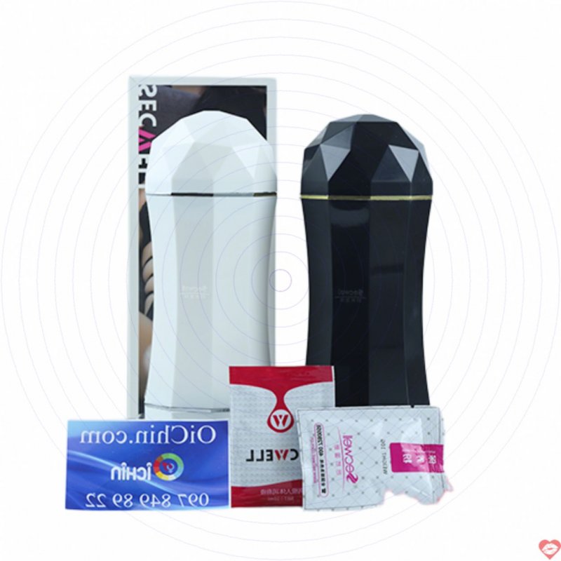 Âm đạo giả 2 đầu Secwell rung siêu mềm mịn, khít chặt mê ly 