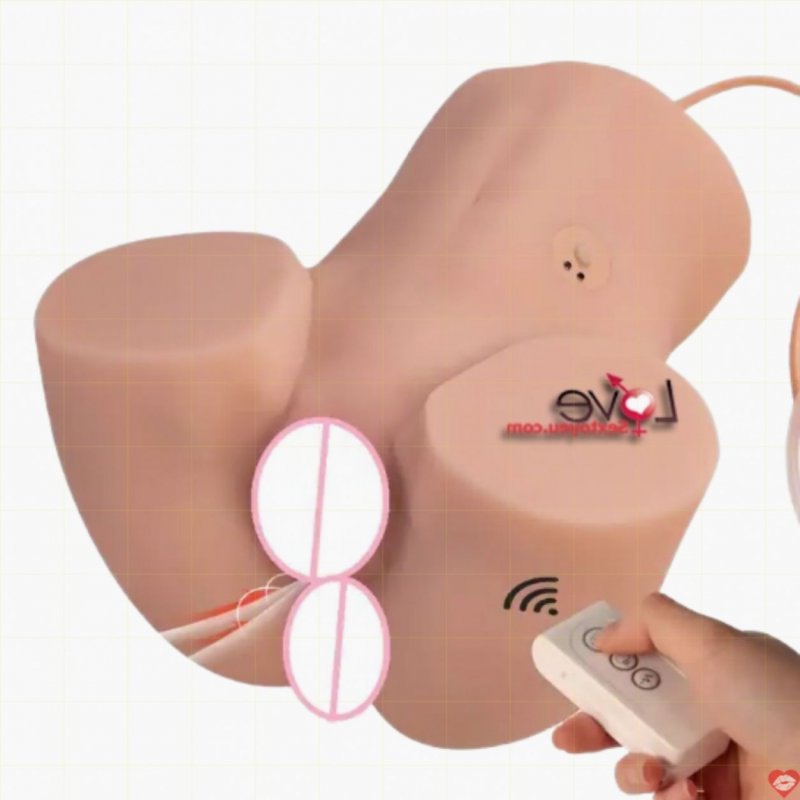 Âm đạo giả cao cấp rung rên bú nút điều khiển từ xa