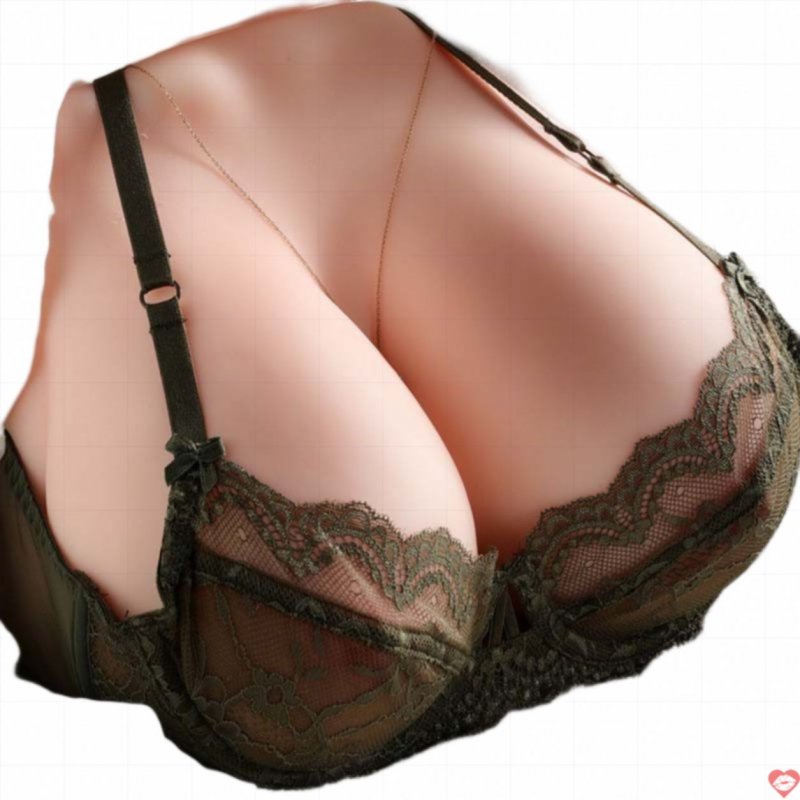 Vếu nguyên khối HearMilf có túi silicone mềm mại 3.5kg