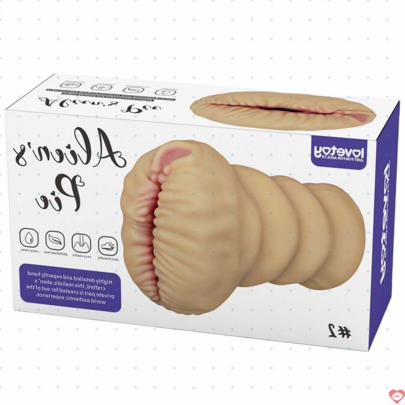 Âm đạo giả cầm tay USA Lovetoy Alien Pies LV351022 1kg độc lạ
