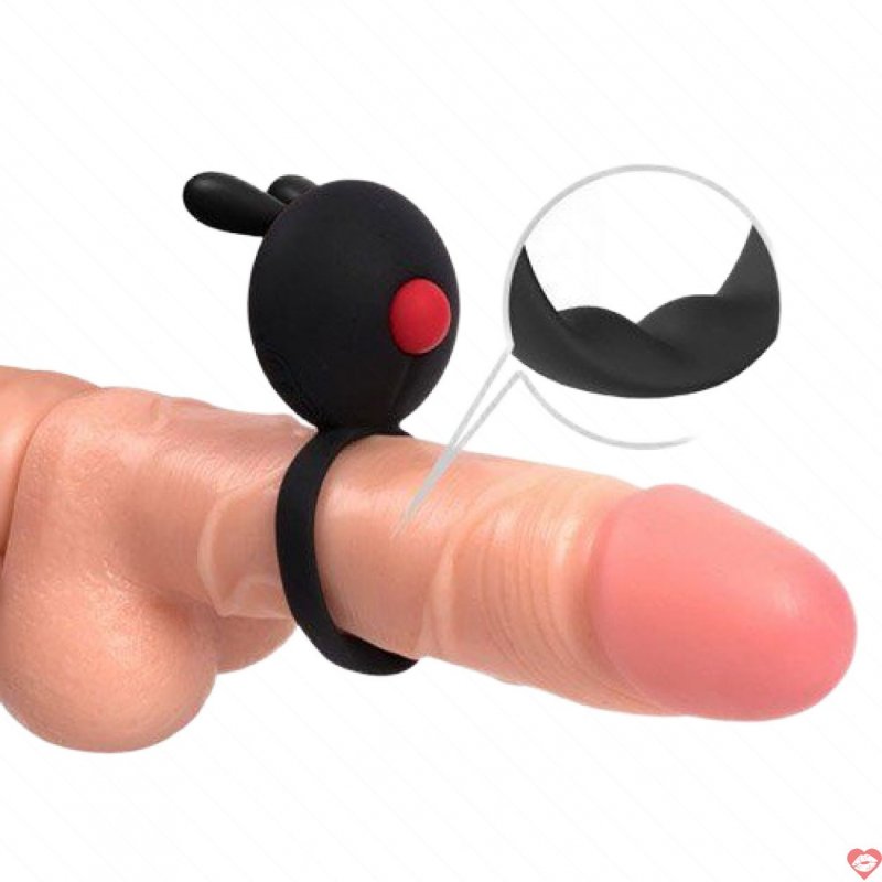 Vòng rung tai thỏ RinBit 2 in 1 USA Sextoy cao cấp kích thích mạnh 