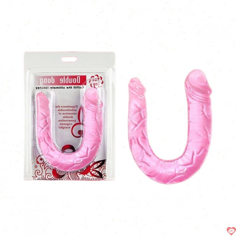 Dương vật giả 2 đầu Baile Double Dong silicon mềm dẻo đa chiều hiệu quả 