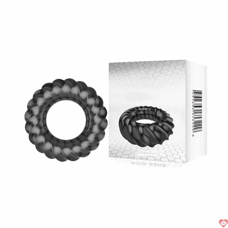 Vòng đeo Aichao Cock Ring Đen tăng cường cương cứng kéo dài thời gian 