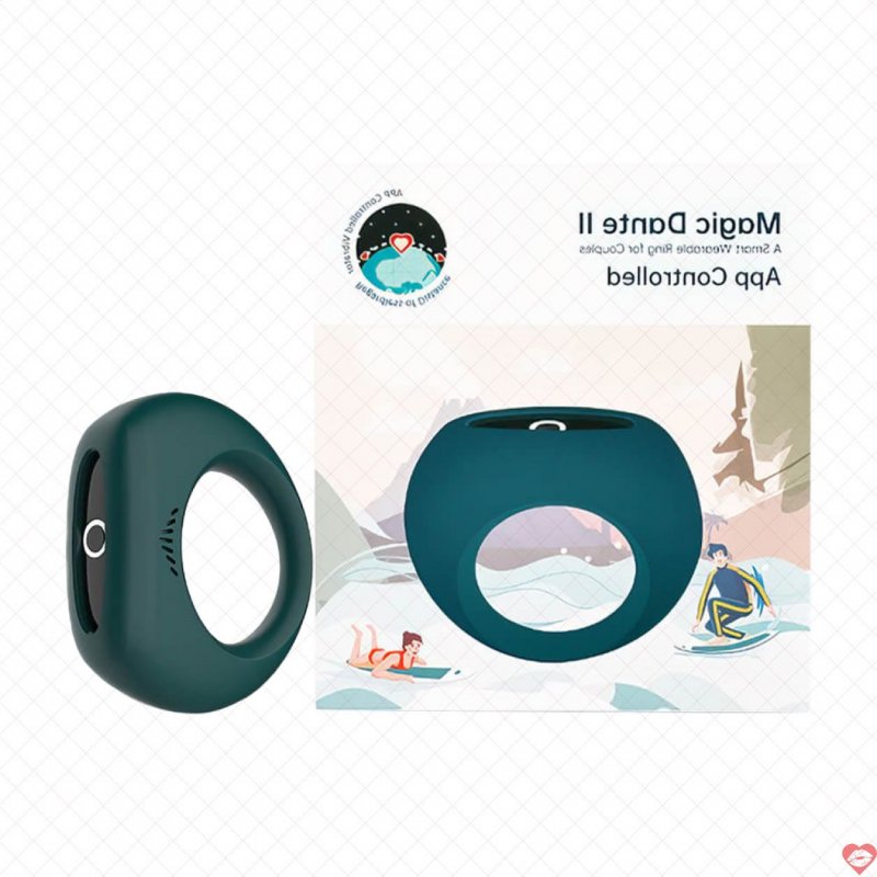 Vòng rung Magic Motion Dante II silicon cao cấp 10 chế độ rung mạnh 