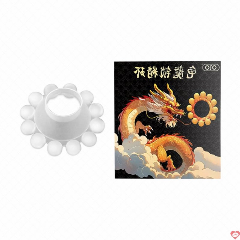 Vòng đeo kéo dài OLO 12 bi silicon mềm mại tăng khoái cảm quan hệ 