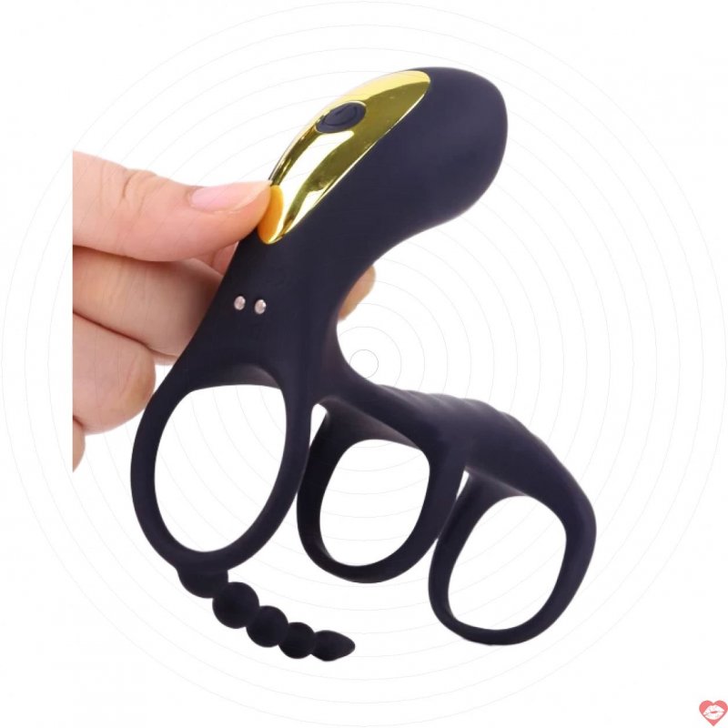 Penis Testicle stimulator rung thổi kích thích tăng kích cỡ hấp dẫn 