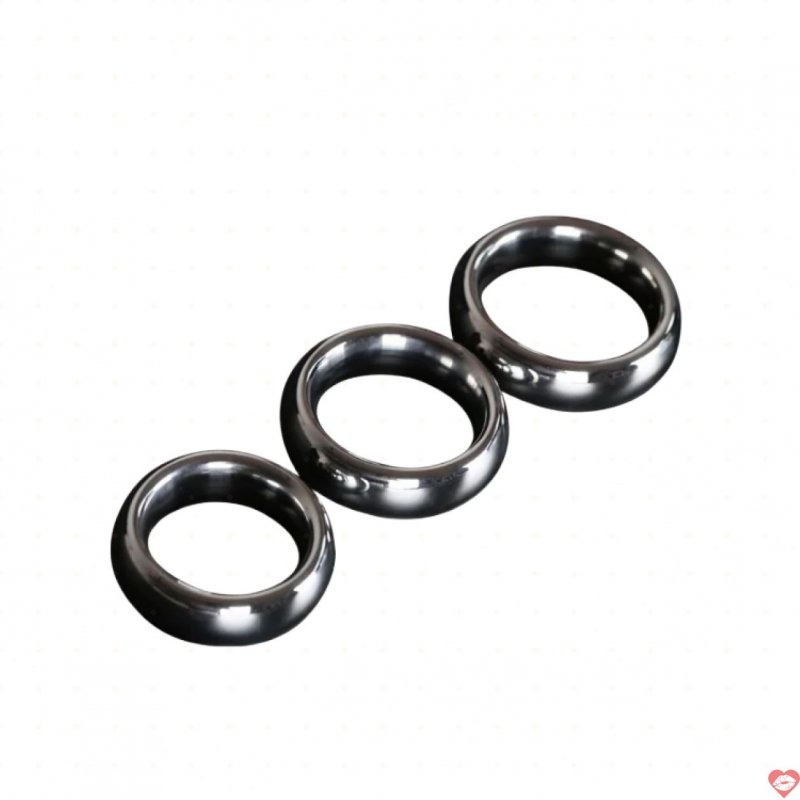 Vòng khóa dương vật inox 3 size, tăng khoái cảm, kéo dài thời gian 