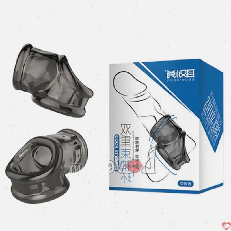 Khóa dương vật BD10G silicon mềm co giãn kéo dài quan hệ 