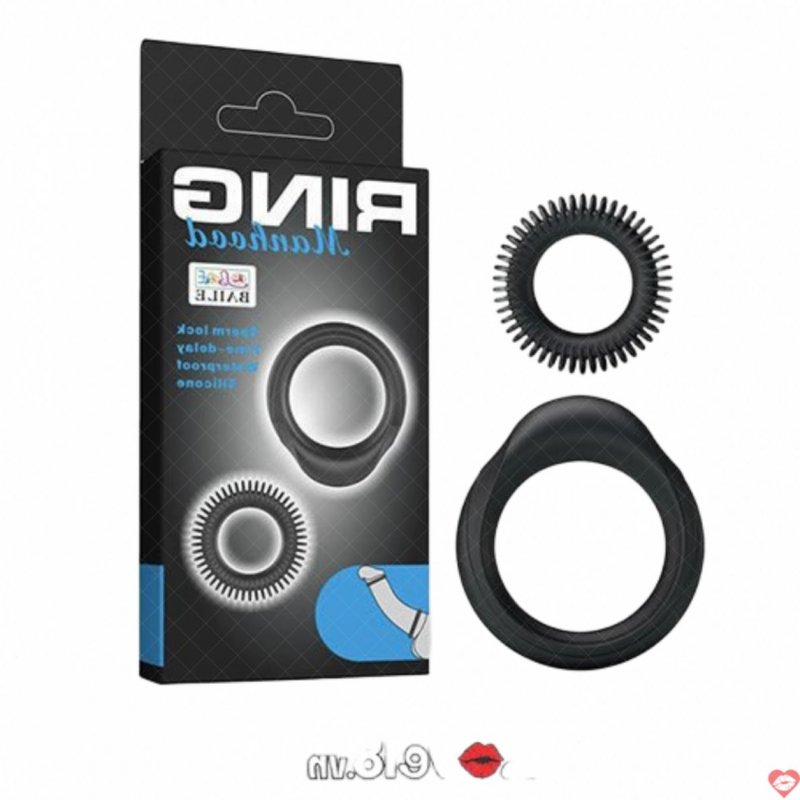 Bộ vòng đeo Manhood silicone cao cấp tăng cường sinh lực nam 