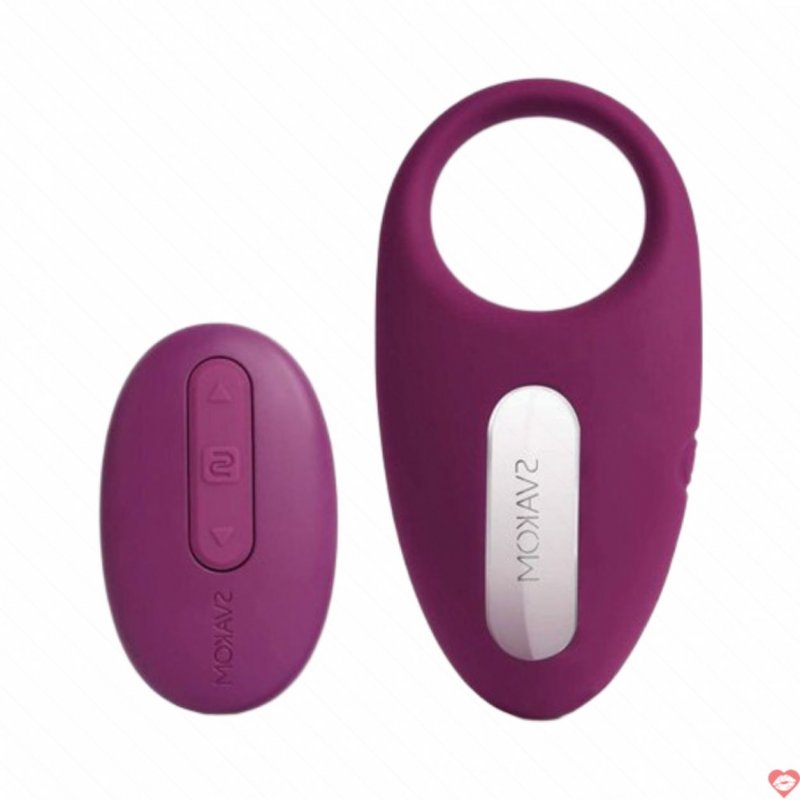 Vòng đeo dương vật Svakom Winni rung điều khiển xa silicon cao cấp 