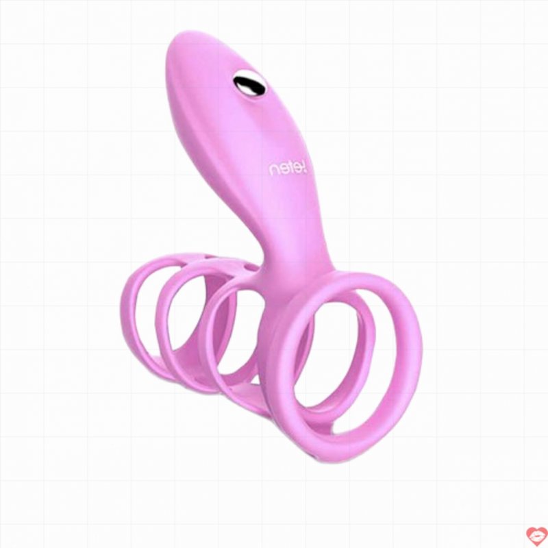Vòng rung đeo dương vật Leten quai tròng bìu chống xuất tinh sớm 