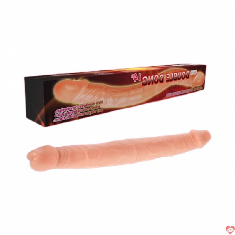 dương vật giả 2 đầu silicon Baile Double Dong kích thích mạnh mẽ 