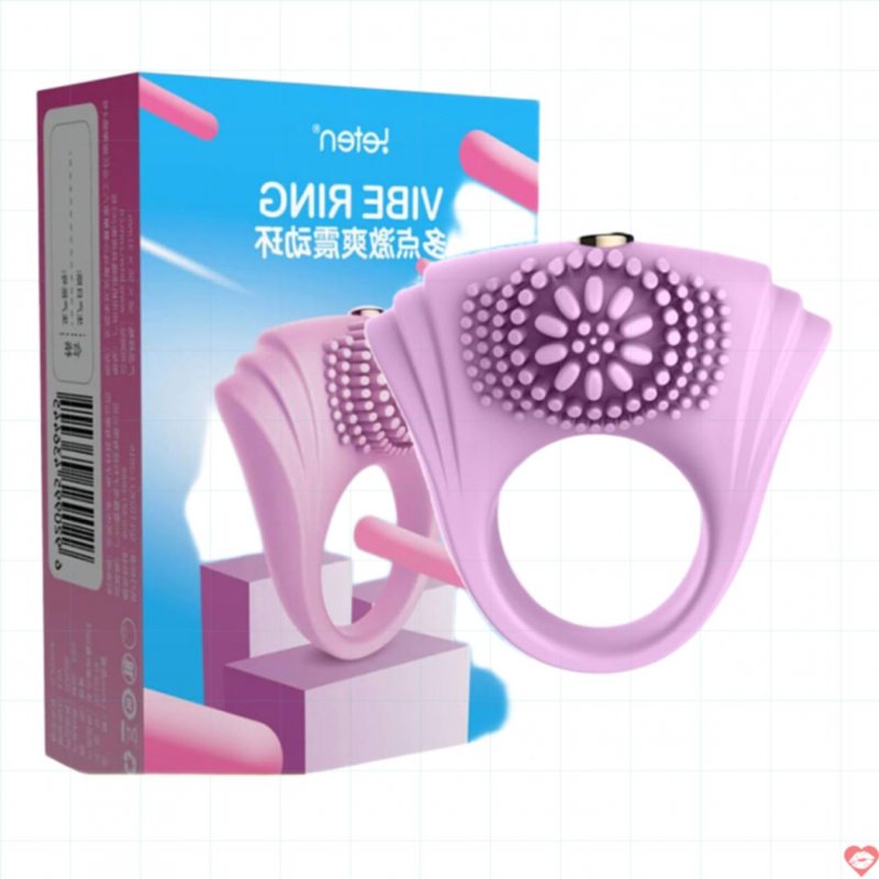 Vòng đeo dương vật rung có gai Leten Vibe Ring
