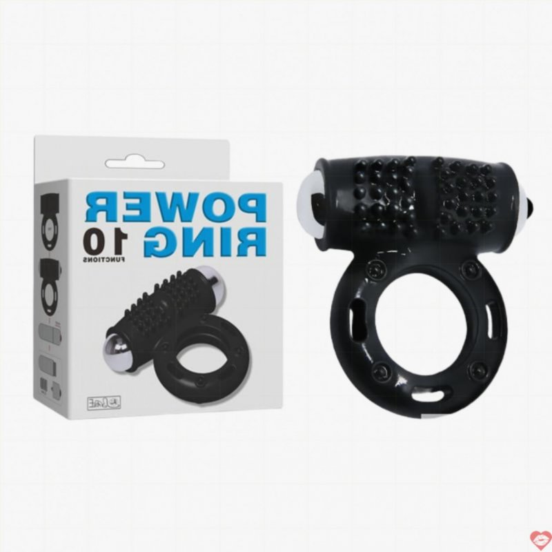 Vòng rung nam 10 chế độ cực mạnh Baile Power Ring