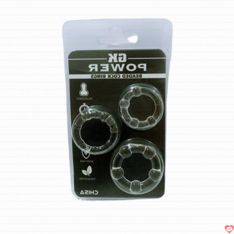 Vòng đeo dương vật có bi tăng kích thích GK Power