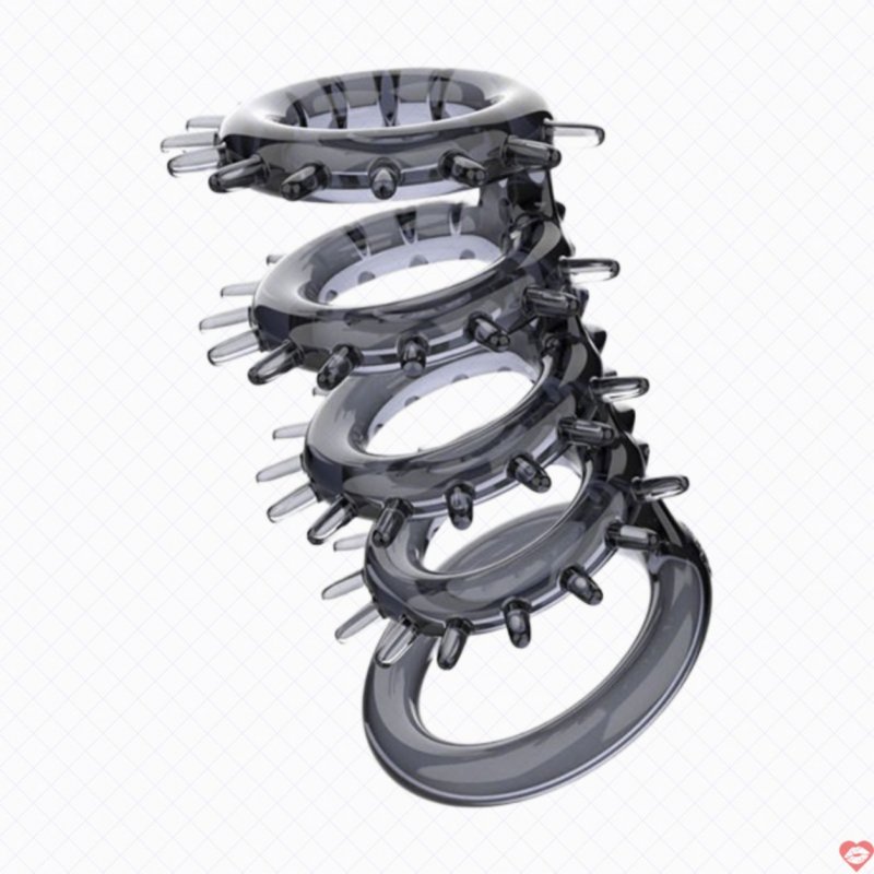 Bộ vòng đeo dương vật silicon chống xuất tinh sớm Yunman