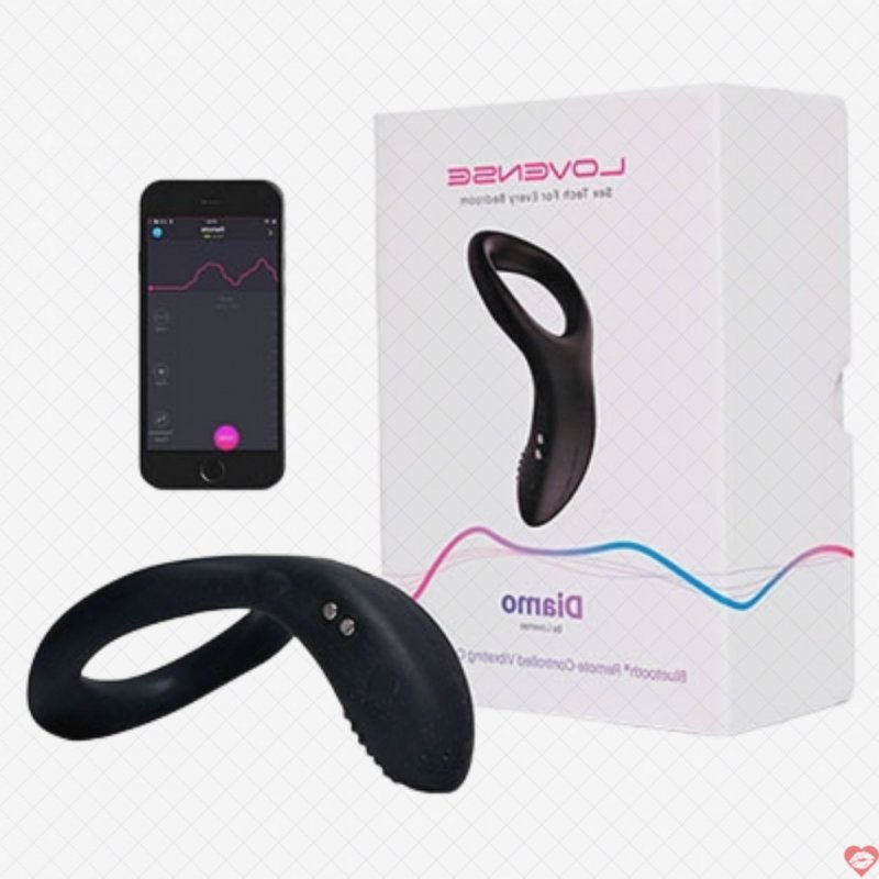 Vòng rung cao cấp Lovense Diamo tương tác điều khiển từ xa qua app