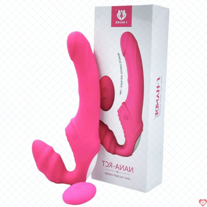 Dương vật giả 2 đầu điều khiển từ xa siêu rung, chất liệu an toàn 