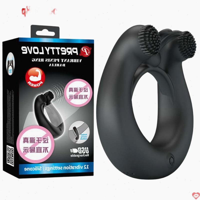 Vòng đeo dương vật 2 động cơ rung Baile Prettylove MASTER RING 12 chế độ