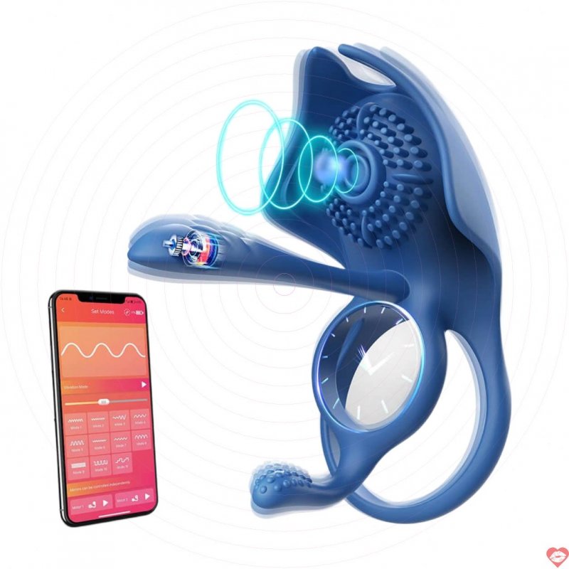 Cock Ring SVAKOM Barzillai - Vòng Đeo Dương Vật Kích Thích 4 Điểm Nhạy Cảm Điều Khiển Qua Ứng Dụng