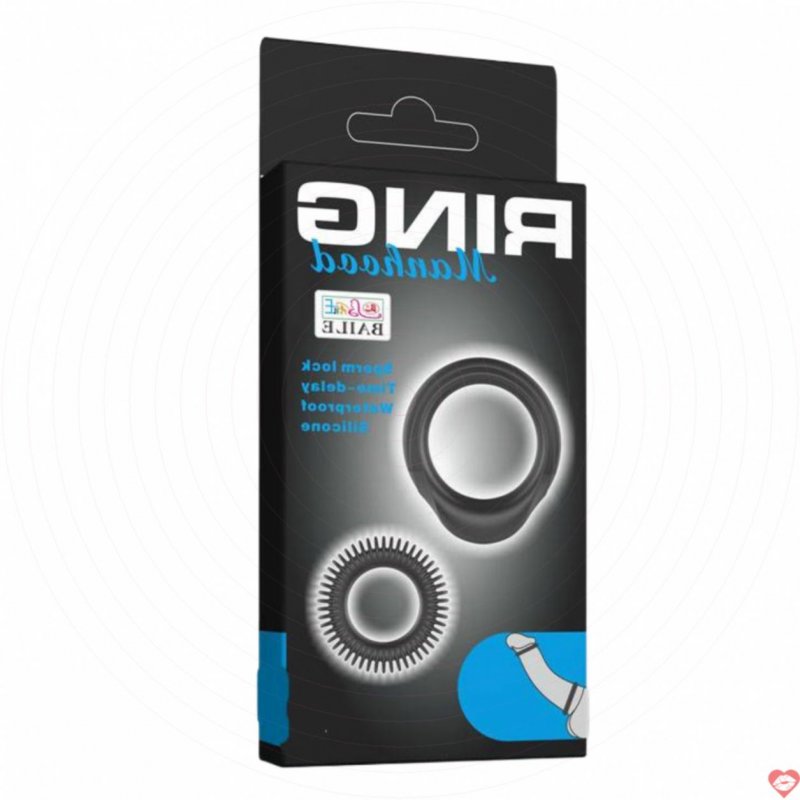 Bộ 2 vòng đeo dương vật Manhood Ring cho nam giới DC70K