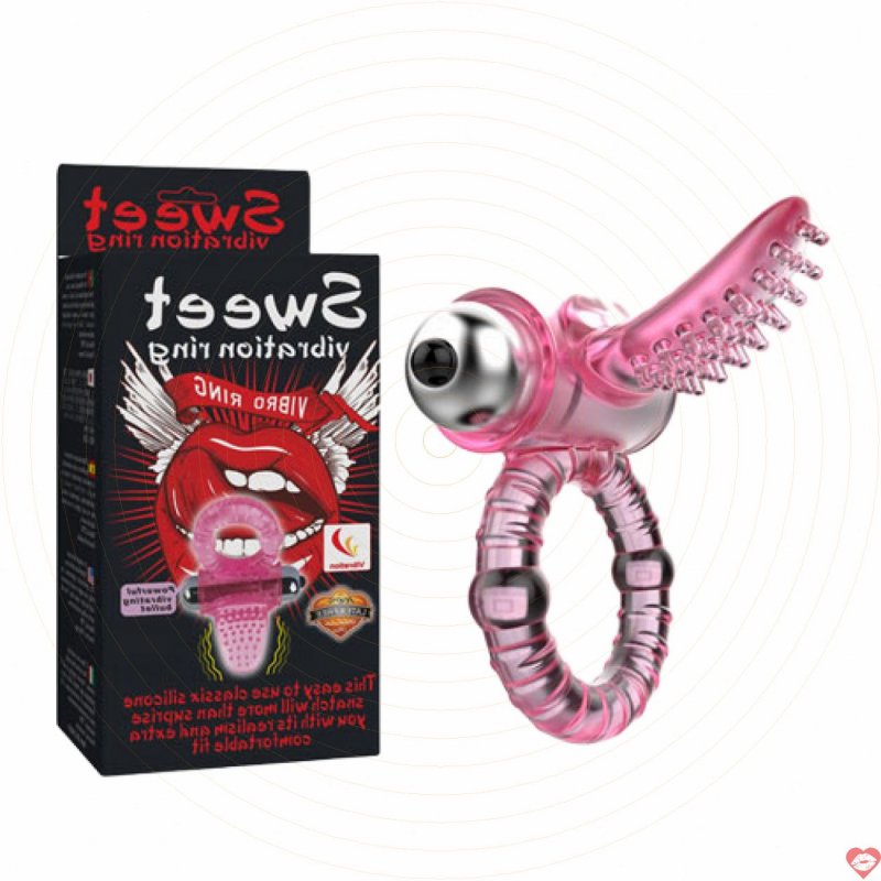 Vòng Rung Kết Hợp Lưỡi Liếm Âm Đạo Sweet Vibration Ring Lybaile