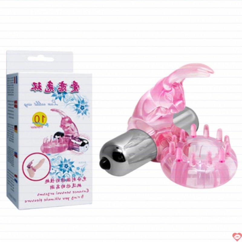 Vòng Rung Dương Vật Tai Thỏ Baile - Vòng Rung Tình Yêu Cho Nam