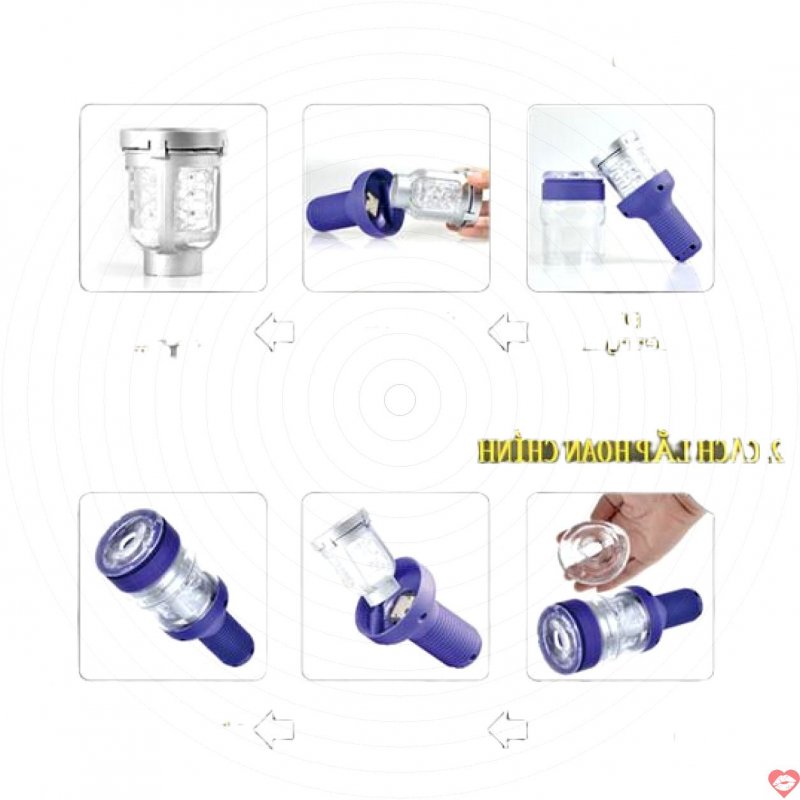 CyClone II Máy Thủ Dâm Tự Động Nhật Bản Đa Tần Số Sướng 