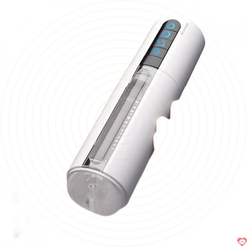 Máy bú mút sưởi ấm Air Jet tự động - Sextoy nam cao cấp 
