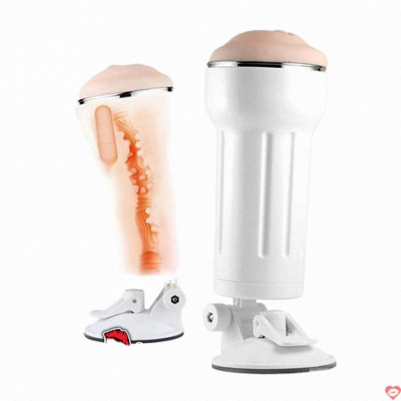 Âm đạo giả AK Hot gắn tường rung mạnh silicon cao cấp 