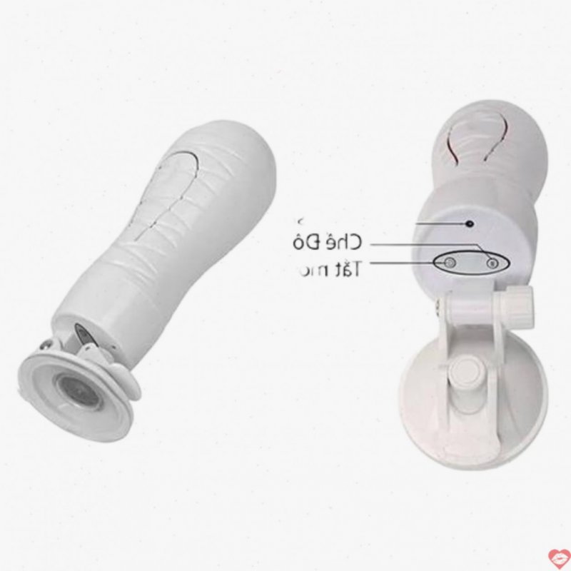 Âm đạo giả gắn tường rung bóp Crazy Bull Flora chất lượng cao 