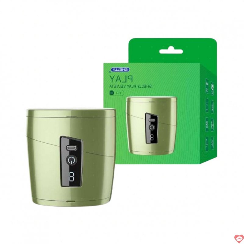Âm đạo giả rung thụt tự động Shelly Play Velveta