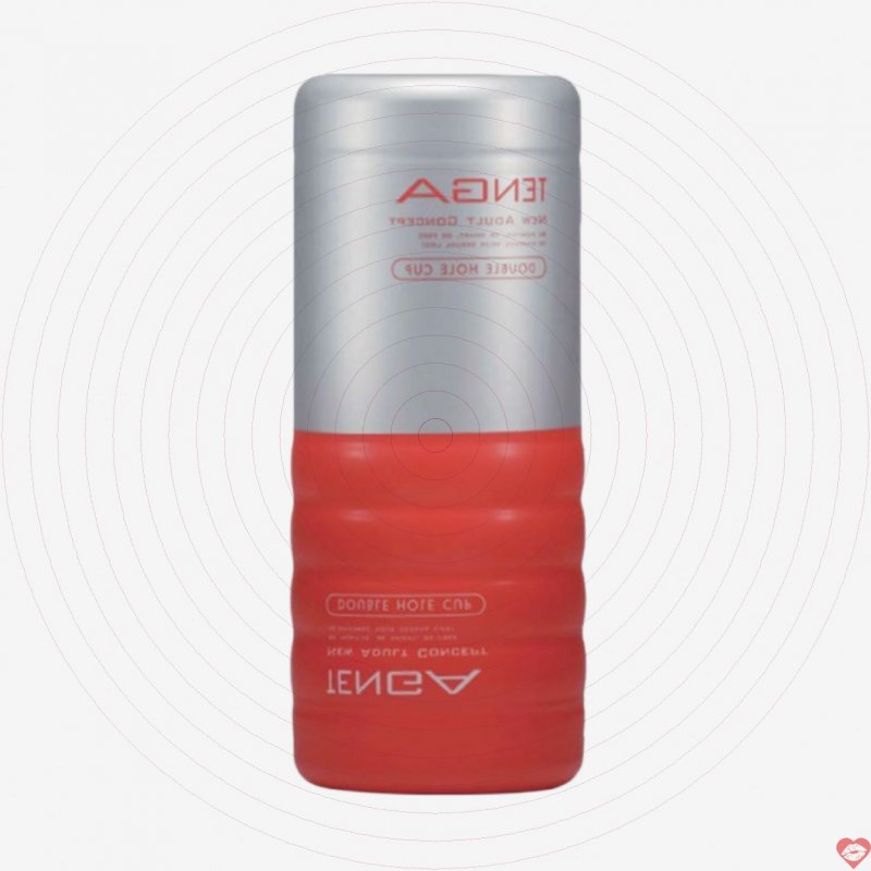 Âm đạo giả 2 đầu nhỏ gọn Tenga Double Hole Cup