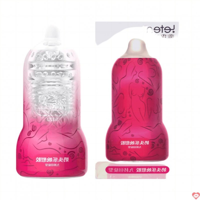 Âm đạo giả Leten hình núm vú silicon y tế nhỏ gọn độc đáo 
