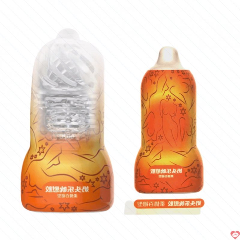 Âm đạo giả Leten Nipple Sucking Cup Orange