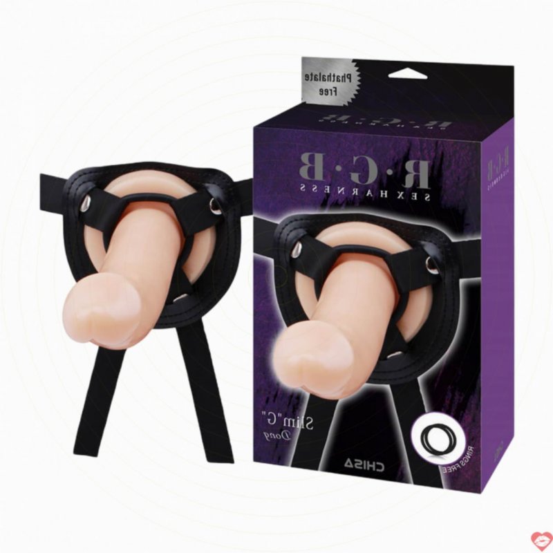 Dương vật giả dây đeo cao cấp Chisa Slim G Dong kích thích điểm G 