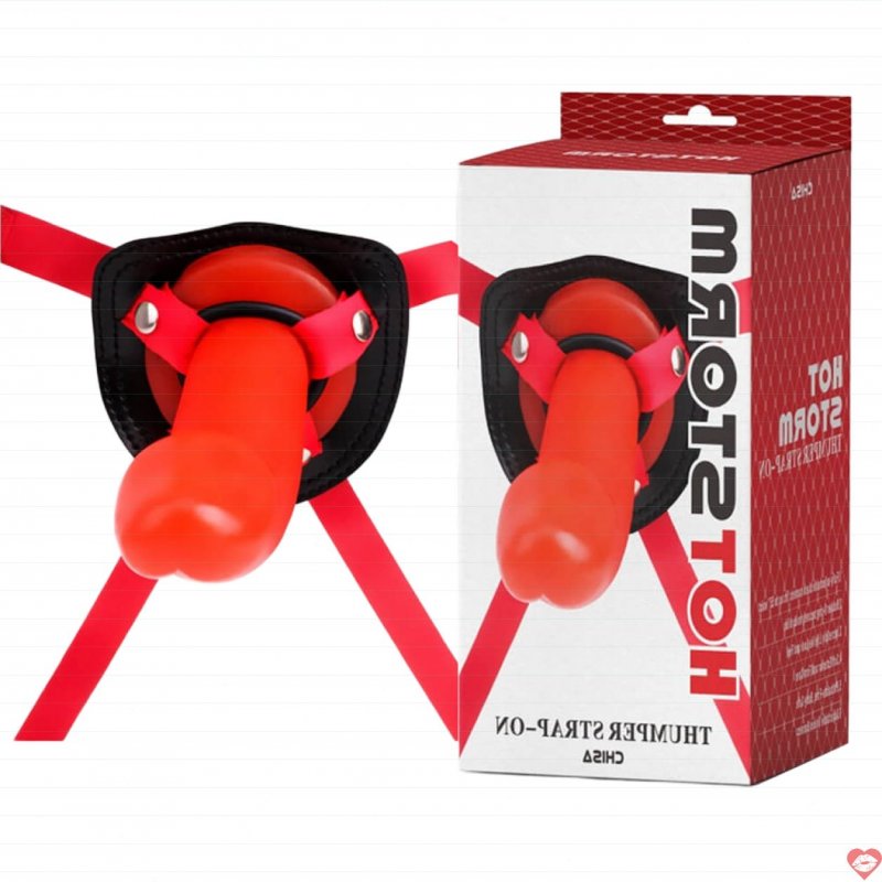 Dương vật giả dây đeo da Chisa Thumper Strap-on cao cấp 