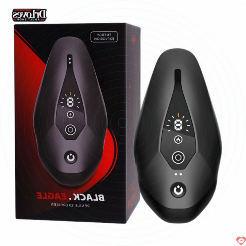 Máy rung massage dương vật Yeain BLACK EAGLE - tăng kích thước hiệu quả 