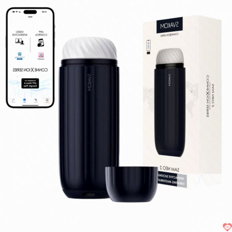 Âm đạo giả rung mút kết nối App Svakom Sam Neo 2