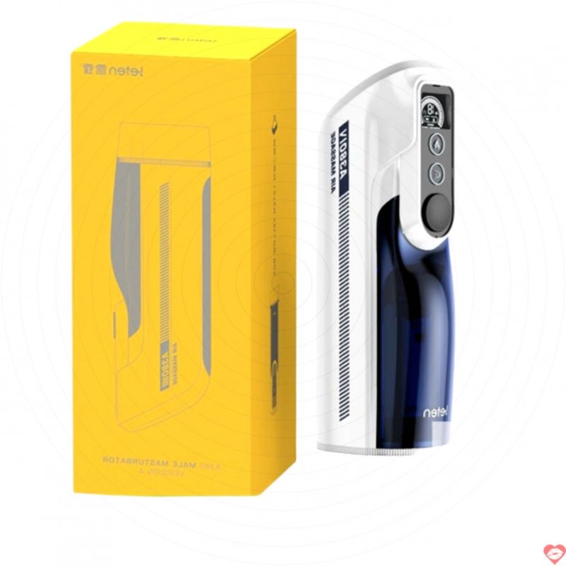 Leten A380 Version 4 âm đạo giả dành cho nam tự động thụt có sưởi ấm