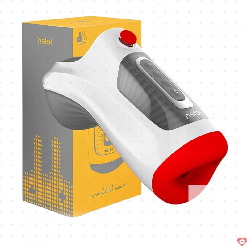 Leten Air Oral máy thổi kèn nam rung hút đa chế độ silicon mềm mại kích thích 
