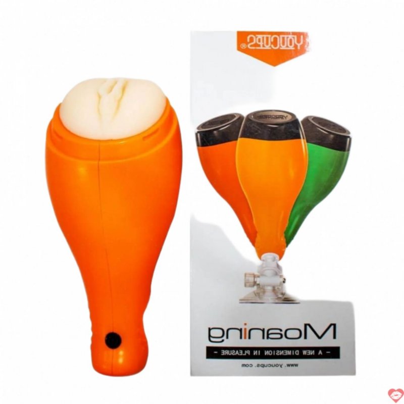 Âm đạo giả hít tường có rung âm thanh Youcups Moaning