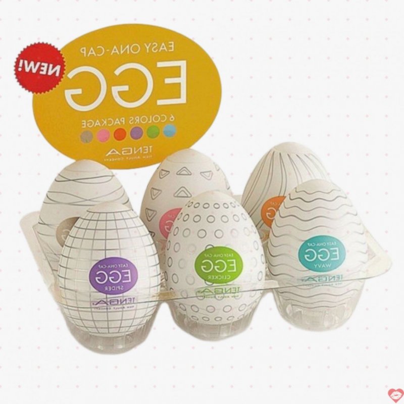 Âm đạo giả hình quả trứng Tenga Egg