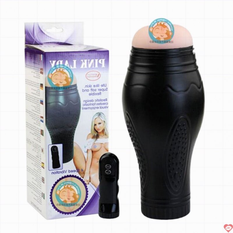 Đèn pin thủ dâm 4 cấp độ rung Pink Lady