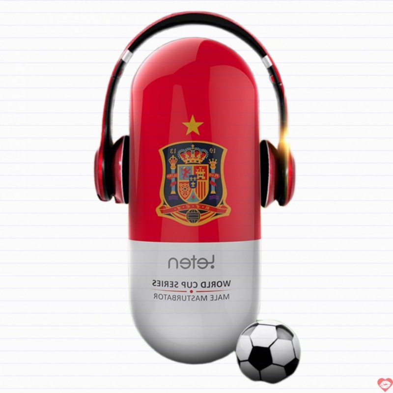 Cốc Thủ Dâm Sành Điệu Leten Football Có Rung Sạc Điện