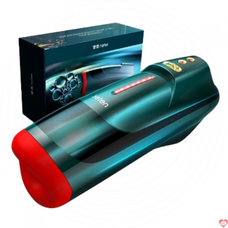 Máy thủ dâm Leten Air Blowjob rung bú sưởi ấm cực phê