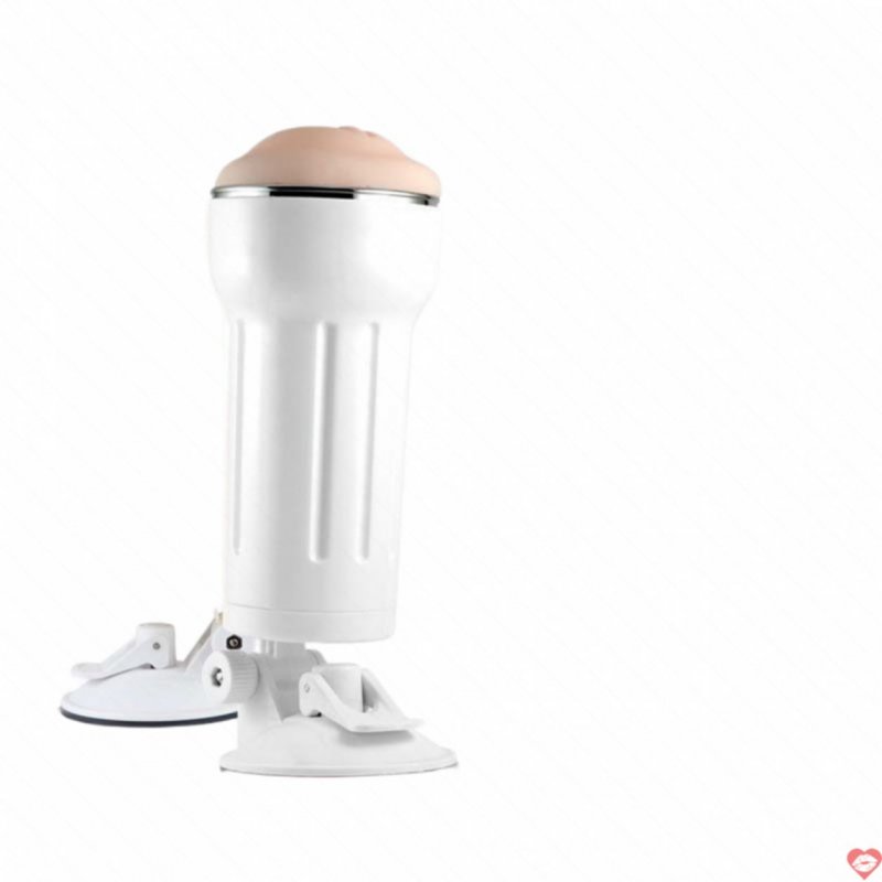Cốc âm đạo AK-HOT White Rose rung mềm mại an toàn giá hấp dẫn 