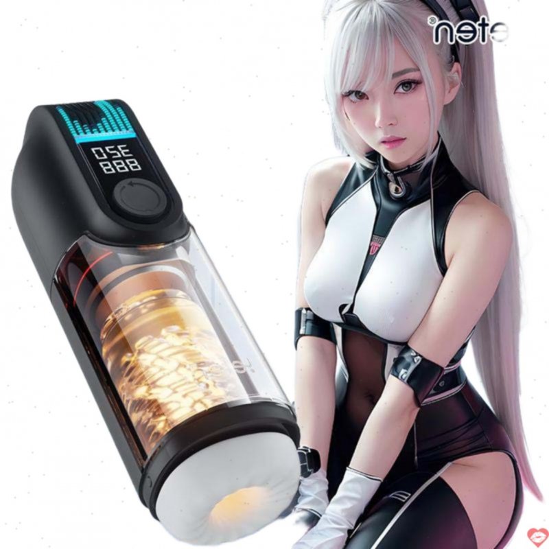 Cốc thủ dâm tự động Leten thunder Black Hole Pro Thụt mạnh nhiệt kép