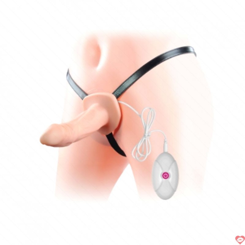 Dương vật đai đeo Lovetoy rỗng ruột chất liệu an toàn kích thích mạnh 