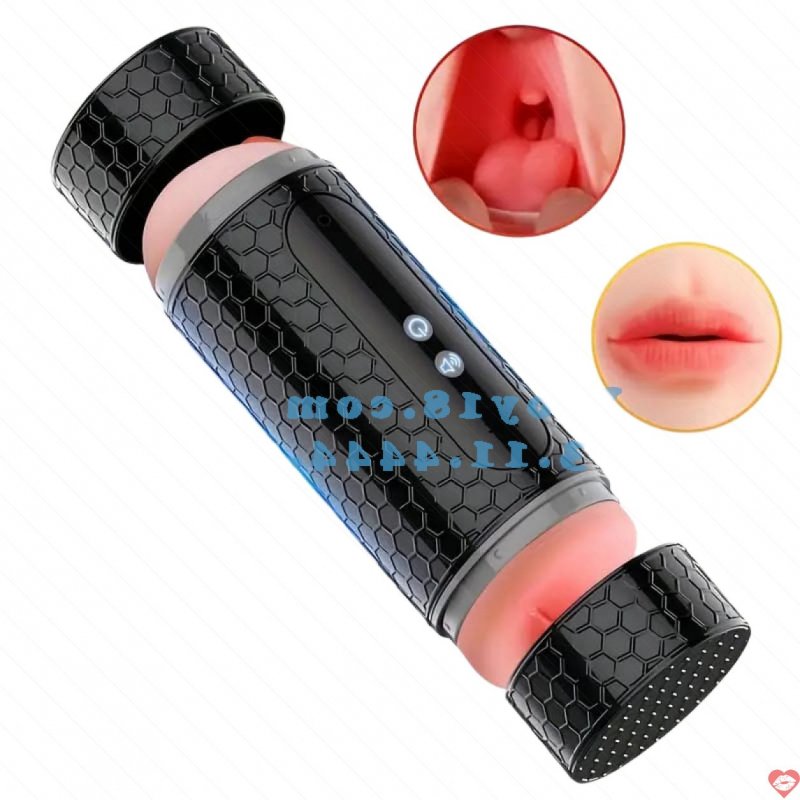 Âm Đạo Giả Ngụy Trang Cao Cấp 2 Đầu JIUAI: Rung - Mút- Sưởi Ấm - Phát Âm